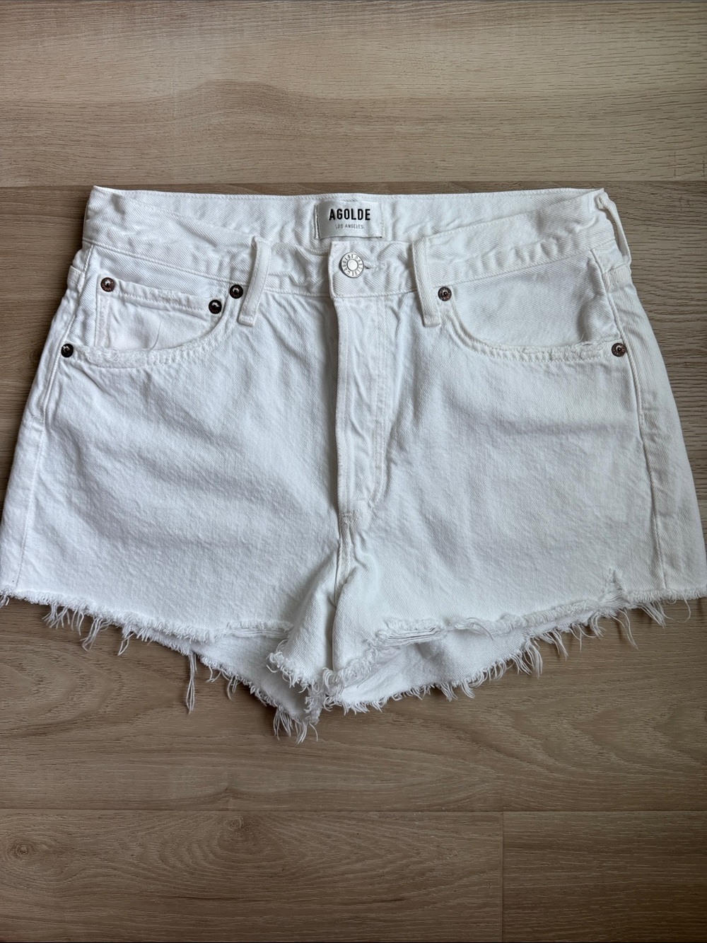 AGOLDE - Parker Vintage Cut Off Shorts